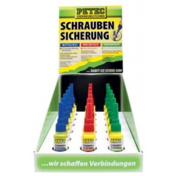 DISPLAY SCHRAUBENSICHERUNG, 10 G, 3x 6 STÜCK  PE 95010