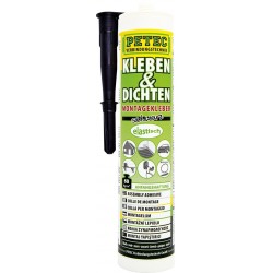 KLEBEN & DICHTEN ECOLINE, 290 ML, SCHWARZ  PE 94729