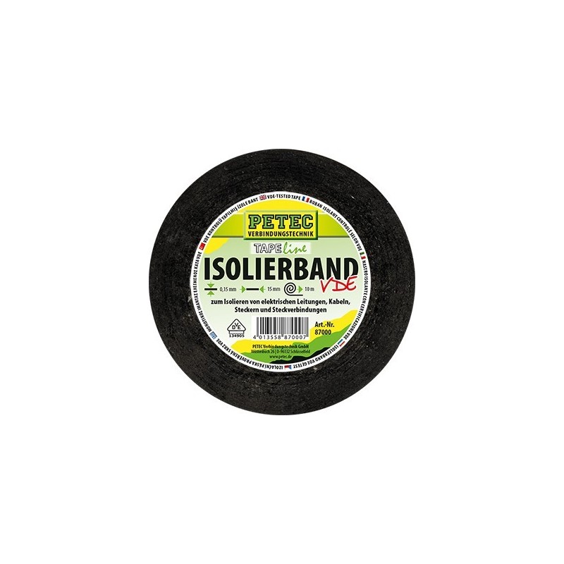 ISOLIERBAND, 15 MM X 10 M  PE 87000