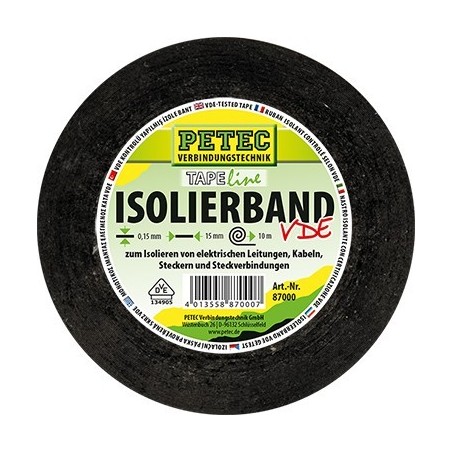 ISOLIERBAND, 15 MM X 10 M  PE 87000